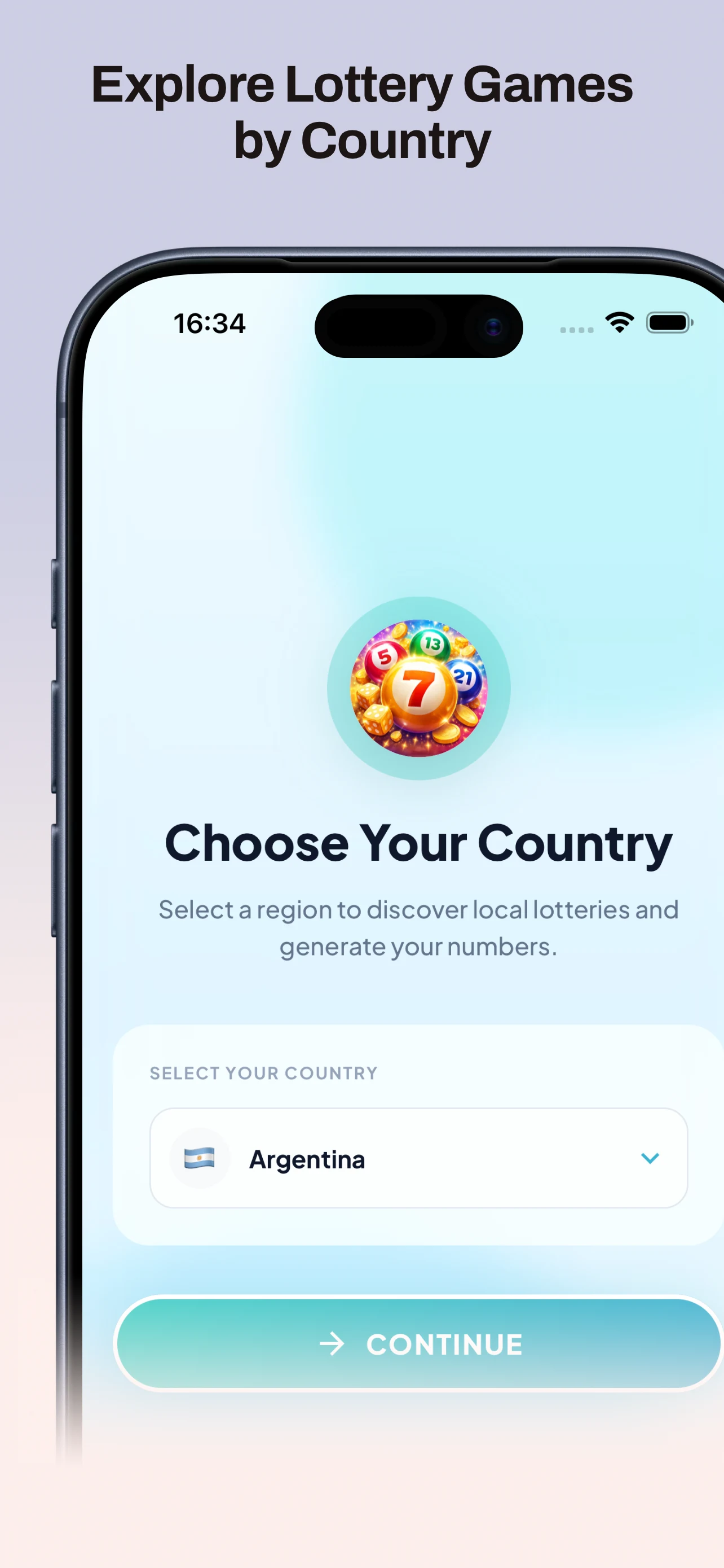Lucky Numbers for Lotto screenshot